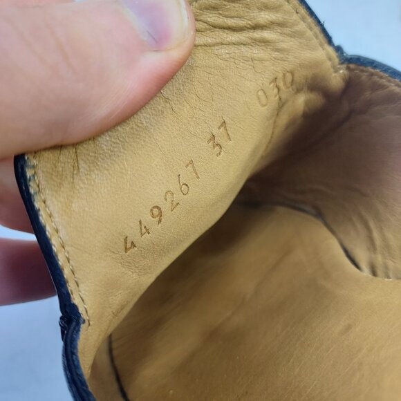 Gucci Black Horsebit Rose Floral Embroidery Princetown Slide Mule - Picture 3 of 12